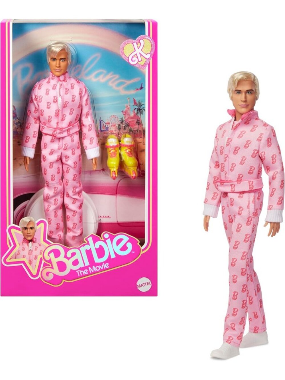 Ken Doll Inspired by Barbie Movie - Stylish Collectible Figure with Accessories